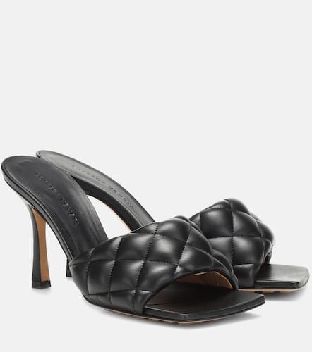 Padded leather sandals - Bottega Veneta - Modalova