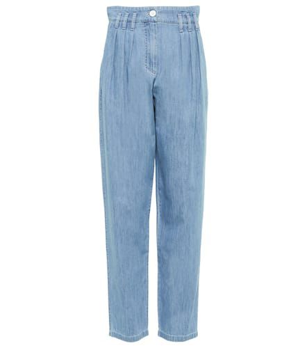 See By ChloÃ© High-rise pleated tapered jeans - See By Chloe - Modalova