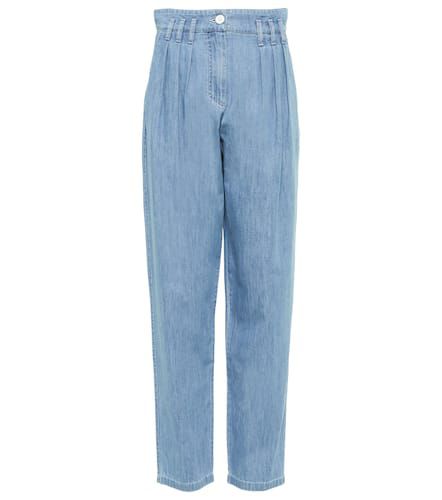 See By Chloé Jeans tapered de tiro alto plisados - See By Chloe - Modalova