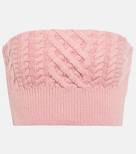 Bimba wool cropped bustier - Emilia Wickstead - Modalova