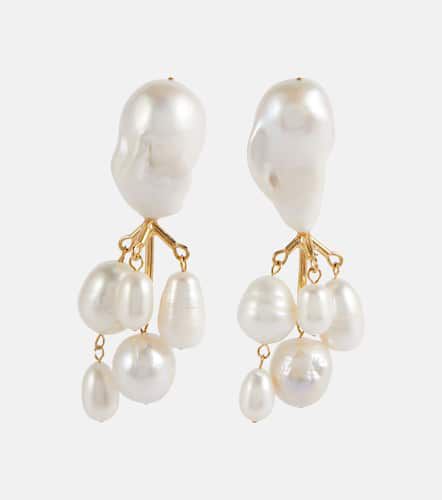 Jil Sander Baroque pearl earrings - Jil Sander - Modalova