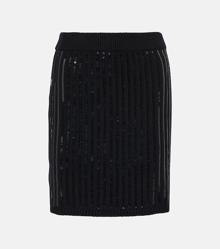 Sequined wool and cashmere-blend miniskirt - Dorothee Schumacher - Modalova