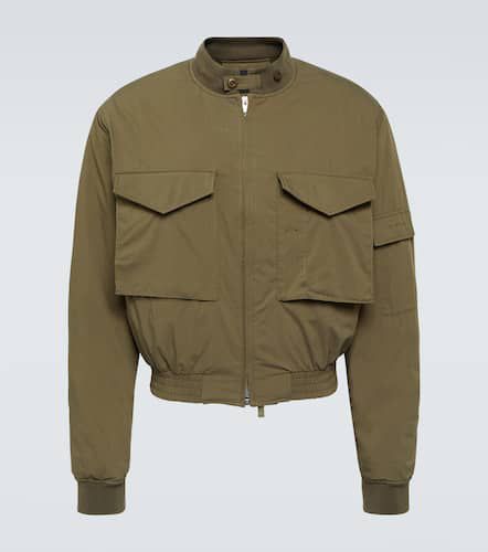 Cropped cotton-blend bomber jacket - Givenchy - Modalova