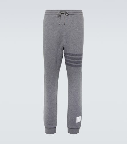 Bar wool-blend sweatpants - Thom Browne - Modalova