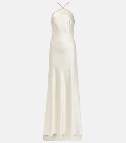 Bridal embellished silk satin gown - Roland Mouret - Modalova