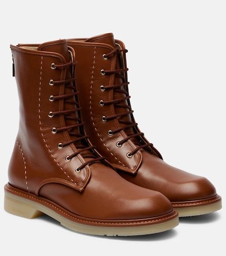 Schnürstiefel Urbancombat aus Leder - Max Mara - Modalova
