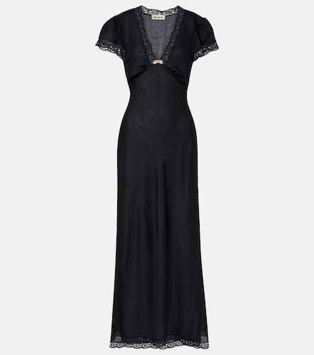 Rixo Abito lungo Clarice con pizzo - Rixo - Modalova