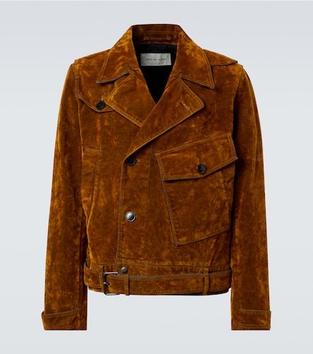 Chaqueta biker Vassel de algodón - Dries Van Noten - Modalova