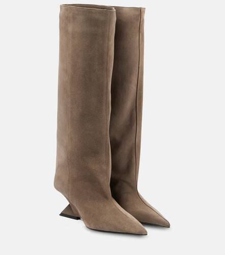 Cheope suede knee-high boots - The Attico - Modalova