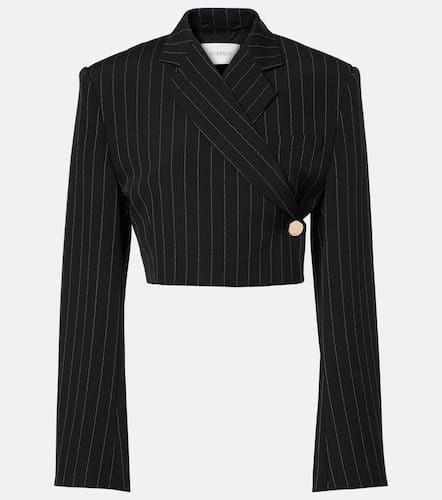 Utopia pinstripe cropped blazer - Sportmax - Modalova