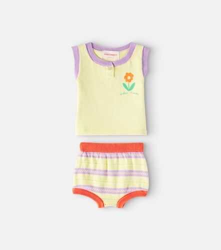 Bebé - set Flower de top y bragas de algodón - Bobo Choses - Modalova