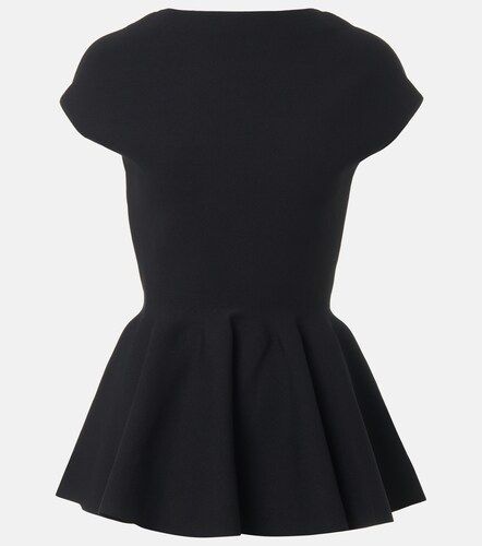 Alaïa Top con peplum - Alaia - Modalova