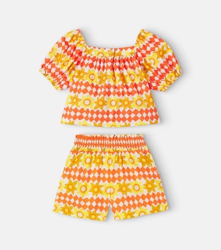 Fábula Set de top y shorts de algodón - Fabula - Modalova
