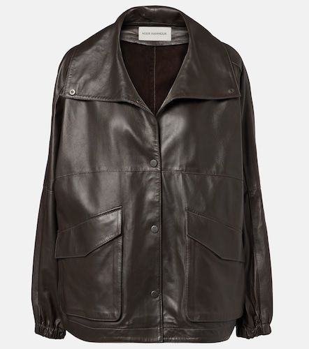 Nour Hammour Lederjacke Anorak - Nour Hammour - Modalova
