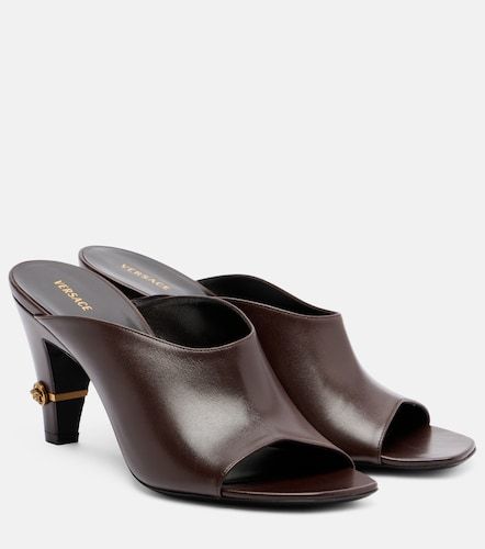 Versace Giulietta leather mules - Versace - Modalova