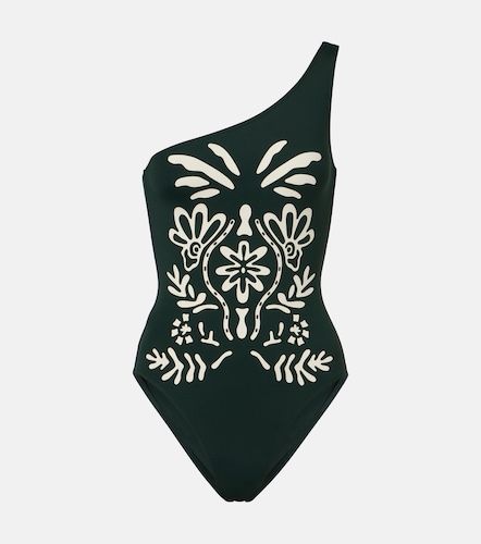 Gemme printed one-shoulder swimsuit - Eres - Modalova