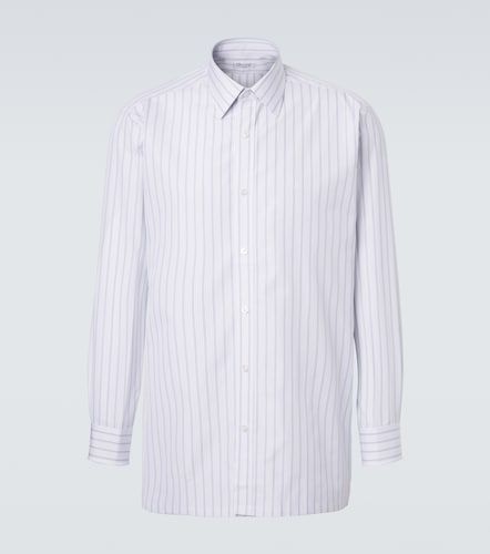 Camisa de popelín de algodón a rayas - Charvet - Modalova