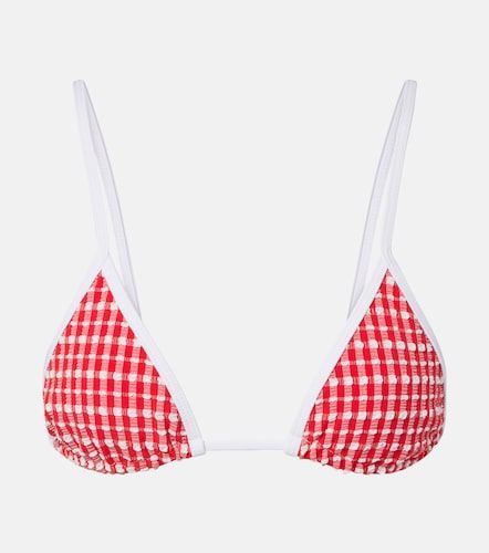 Jade Swim Via gingham bikini top - Jade Swim - Modalova