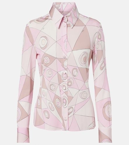 Camicia Occhi in jersey di raso - Pucci - Modalova