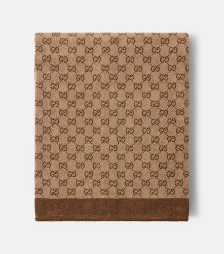 Toalla de rizo de algodón con GG - Gucci - Modalova