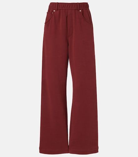 Cotton jersey sweatpants - Brunello Cucinelli - Modalova