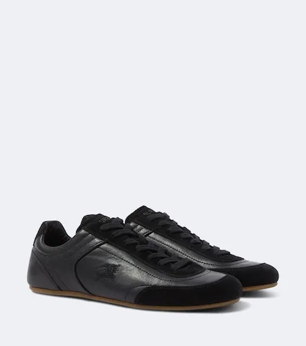 Knight Runner leather sneakers - Burberry - Modalova