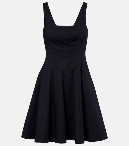 Vestido corto Wells de algodón - Staud - Modalova