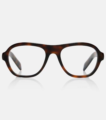 Prada Logo aviator glasses - Prada - Modalova