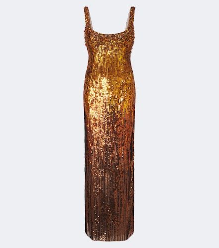 Rosalie embellished sequined gown - Jenny Packham - Modalova