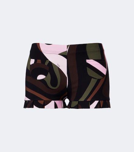 Shorts Marmo in jersey con volant - Pucci - Modalova