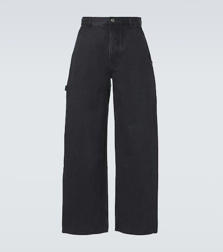 Loewe Jeans a gamba larga con suede - Loewe - Modalova