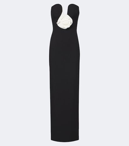 Abito lungo bustier in crêpe - Roland Mouret - Modalova