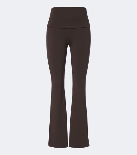 Leggings flared Foldover a vita alta - Norba - Modalova