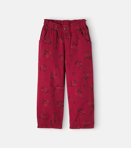 Pantalones Atenas de sarga de algodón florales - Cozmo - Modalova