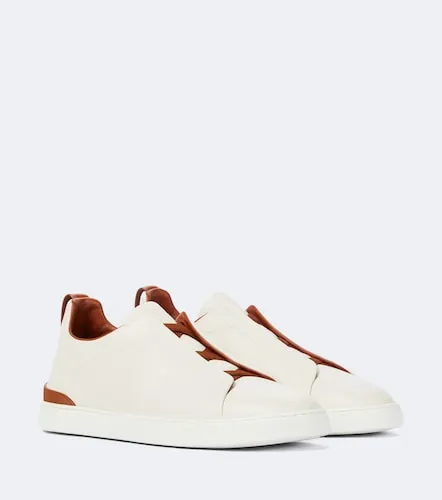 Sneakers Triple Stitch aus Leder - Zegna - Modalova