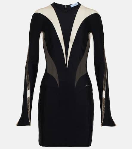 Mugler Paneled minidress - Mugler - Modalova