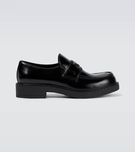 Prada Brushed leather loafers - Prada - Modalova