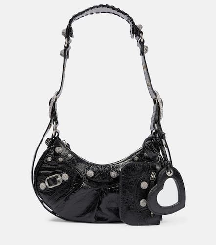 Le Cagole Small leather shoulder bag - Balenciaga - Modalova