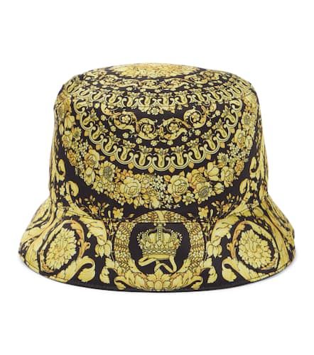 Versace Barocco twill bucket hat - Versace - Modalova