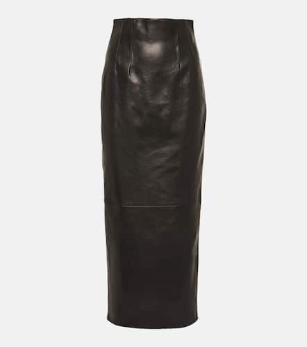 Khaite Loxley leather pencil skirt - Khaite - Modalova