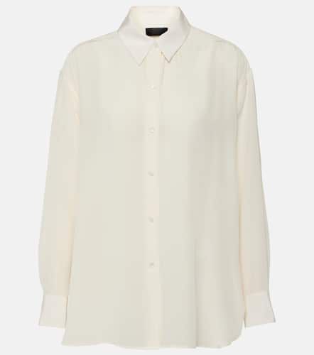 Julien oversized silk shirt - Nili Lotan - Modalova