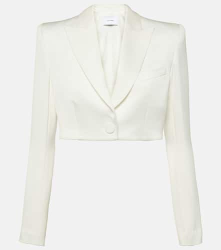 Alex Perry Blazer cropped de satén - Alex Perry - Modalova