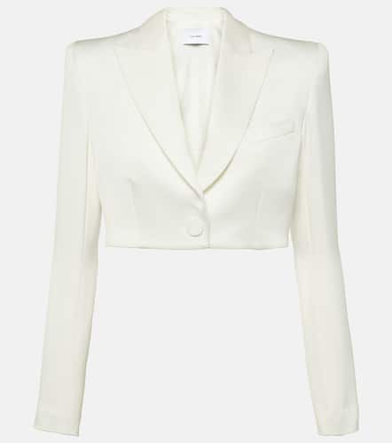 Alex Perry Blazer cropped in raso - Alex Perry - Modalova