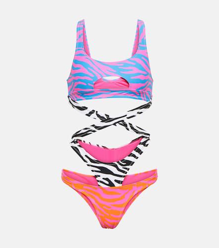 Theresa animal print swimsuit - Reina Olga - Modalova