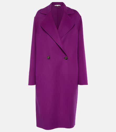 Cappotto doppiopetto oversize in lana - Stella McCartney - Modalova