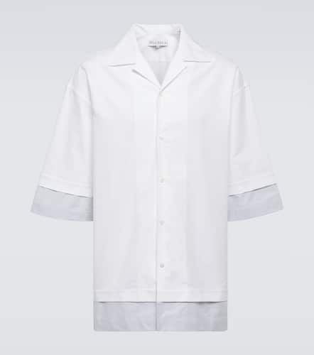 Layered cotton bowling shirt - JW Anderson - Modalova