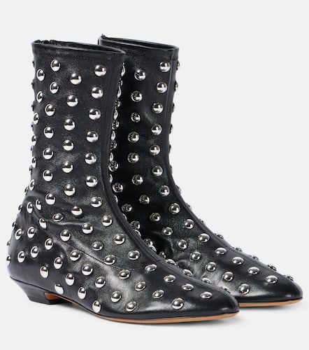 Apollo studded leather booties - Khaite - Modalova