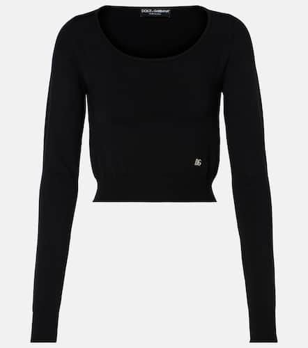 Dolce&Gabbana DG jersey sweater - Dolce&Gabbana - Modalova