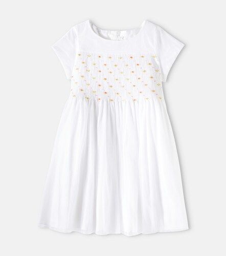 Vestido Duchesse de algodón - Bonpoint - Modalova
