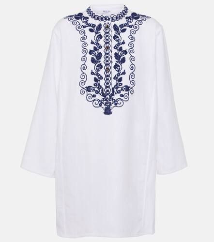 Sophia embroidered linen kaftan - Loro Piana - Modalova